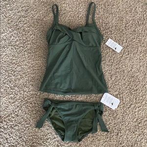 Athleta twister tankini 2 piece swim wear